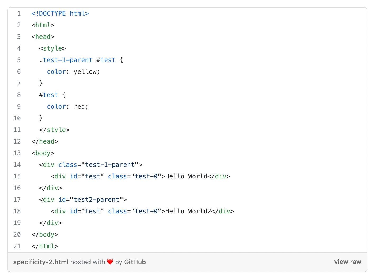 Stacking context example