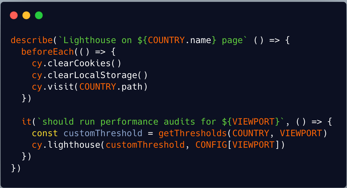 Performance Test Example
