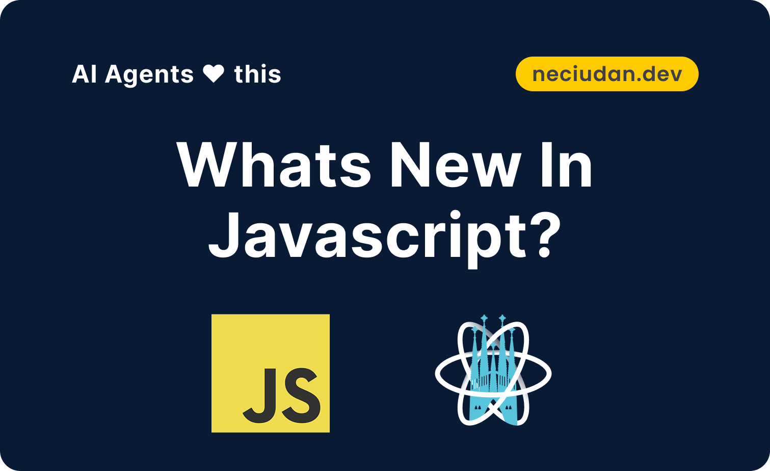 What's actually new in JavaScript (and what's coming next) — Neciu Dan