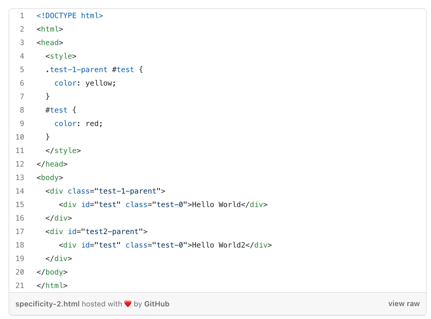 Stacking context example