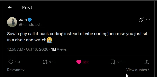Tweet by zam: 